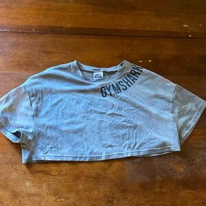 Gymshark cropped shirt